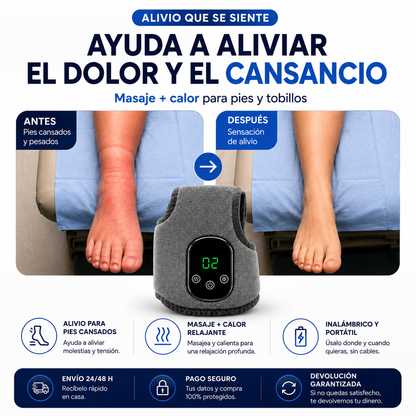  Masajeador Eléctrico Inteligente de Tobillo